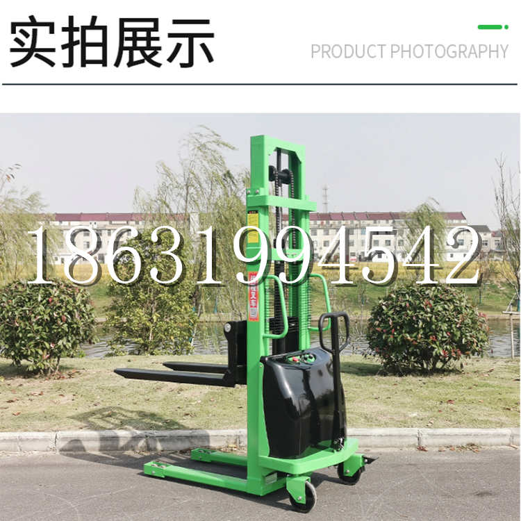 宝坻区电动叉车堆高车液压铲车电瓶1吨2吨站驾步行式小型全自动叉车